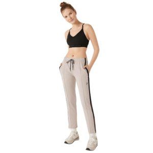 Victoria's Secret PINK Active Womens Colorblock Mid Rise Track Pants Gray XL NWT